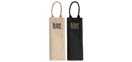 Montpellier Jute Wine Carrier
