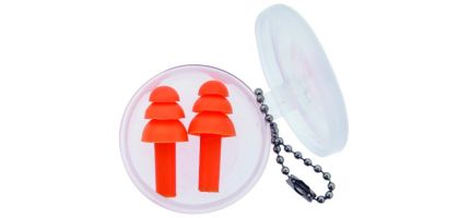Silicone Earplug Keychain