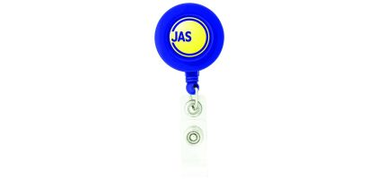 Round-Shaped Retractable Badge Holder