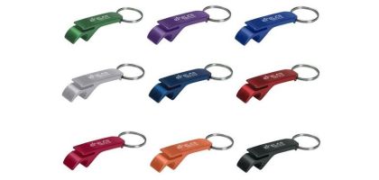 Metal Alloy Bottle Opener Keyring