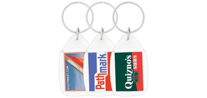 Tear Drop Acrylic Keychain