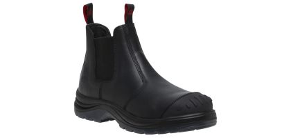 Mens Tradie Elastic Pull-Up Black