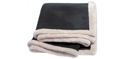 Kanata Faux Leather Throw