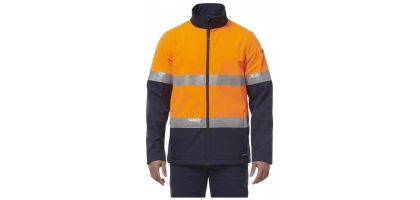 Reflective Spliced Softshell Jacket