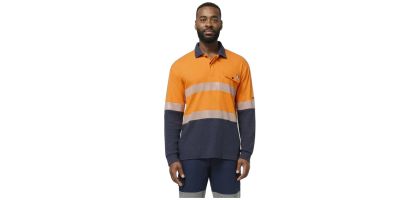 ShieldTec FR Hi Vis Spliced Polo With FR Tape