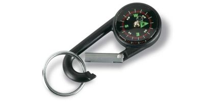 Carabiner Hook With Compass