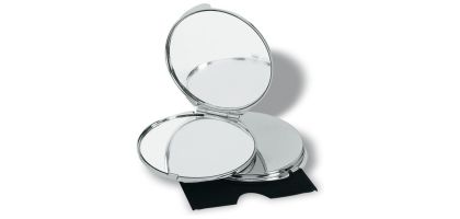 Make-Up Mirror With Pouch