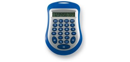 8 Digit Calculator - Blue Orange Green