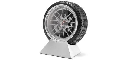 Desk Clock In Wheel Shape