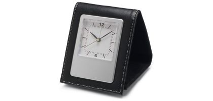 Travel Alarm Clock In Pu Pouch
