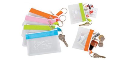 Frosted Key Pouch
