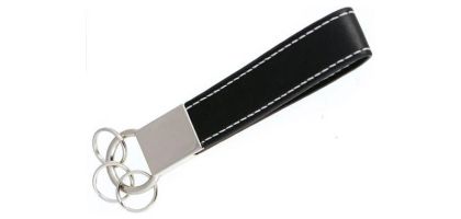 Leather Strap Keyring