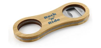 Intox Bamboo Bottle Opener Key Ring
