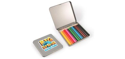 Doodle 12 Pencils in Tin