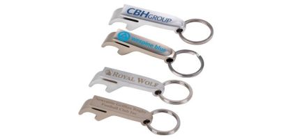 Metal Pop Top Keytag