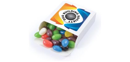 Assorted Colour Jelly Beans in 50 gram Box