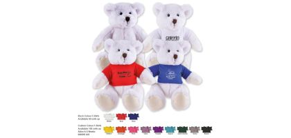 Frosty Plush Teddy Bear