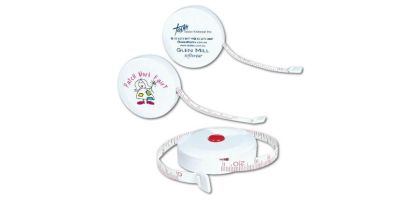 White Styleline Tape Measure