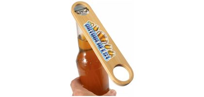 Cyborg Bamboo Bottle Opener