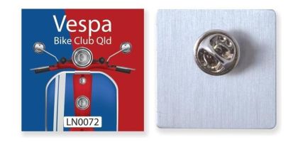 Aluminium Offset Print Badge 25mm