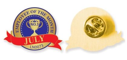 Die Struck Soft Enamel Badge 25mm