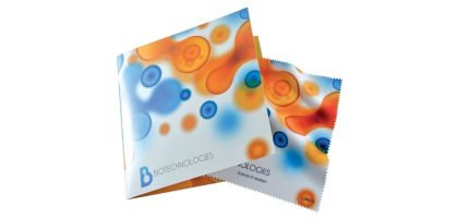 Microfibre Lens Cloth in 4CP Digital Card
