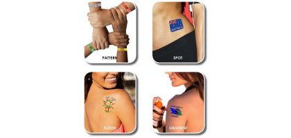 Prism Foil Temporary Tattoos