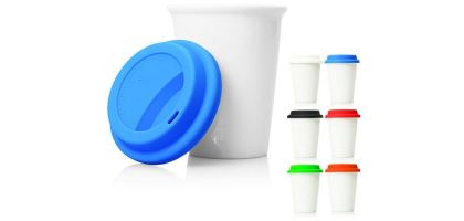 Slim Ceramic Eco Travel Mug 260ml