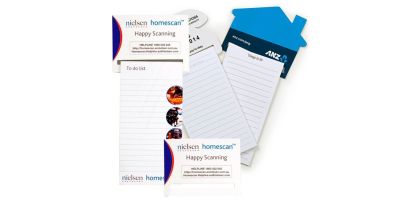 Standard Magnet - 95mm x 70mm Pad - 60mm x 140mm Rectangle To Do Lists