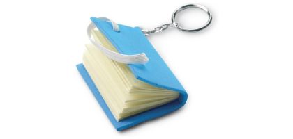 Pvc Note Book Key Ring