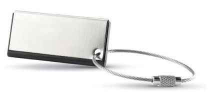Metal Key Chain With Cable