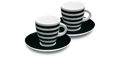 2 Piece Coffee Set With Saucer