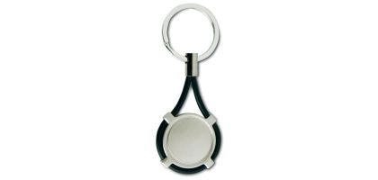 Key Ring With Silicone Strap