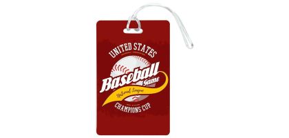 Imprinted Mini Luggage Tag