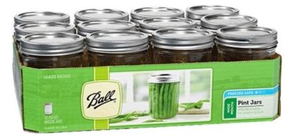 BALL WIDE MOUTH 16OZ PINT Mason Jar
