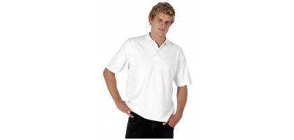 Mens 100% Cotton  Jersey Polo Shirt