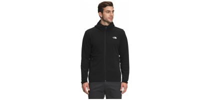 The North Face Men's TKA Glacier Fleece Full Zip Hooded Jacket 