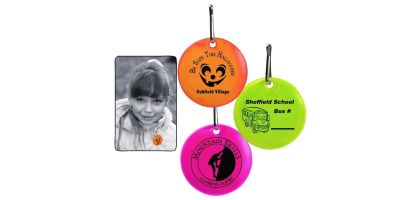 Round Reflective Zipper Pulls