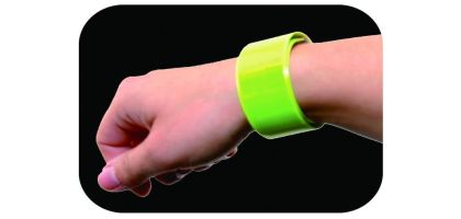 Reflective Safety Slap Bracelet
