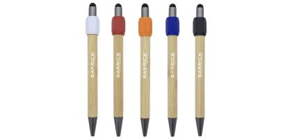 Harley Bamboo Spinner Pen