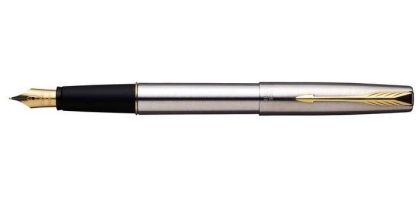 Parker Frontier Stainless Steel Gt Fountain Pen