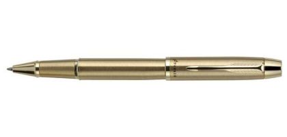 Parker Im Brushed Gold Gt Rollerball Pen