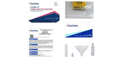 JusChek Antigen Rapid Test(Oral Fluid) 5 Pack