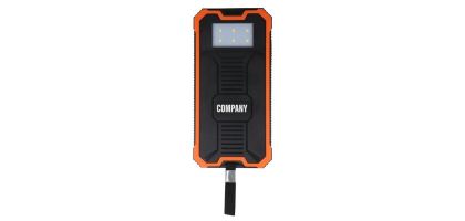 10000mAh Solar Power Bank with LED Light