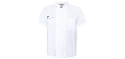 Classic Short Sleeves Double Breasted Chef Jacket