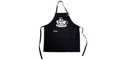 Poly-Cotton Canvas Full Bib Apron With Adjustable Neck Strap