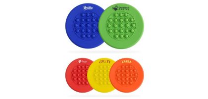 Pop It Fidget Frisbee