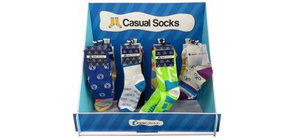 Custom Socks Counter Display