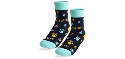 Crew Kids Thermal Custom Pattern Socks
