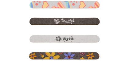 Pack of 50 Wooden Straight Shape Nail Files